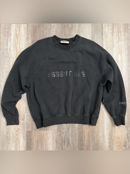 Essentials Other - Essentials Fear of God Men’s Crewneck Black Sweatshirt-size XS *like NEW*